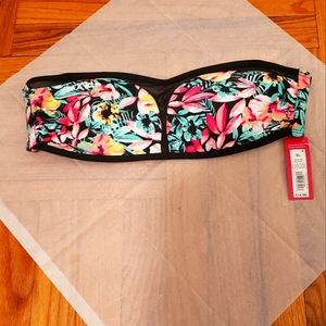 Bandeau swim top, size XL